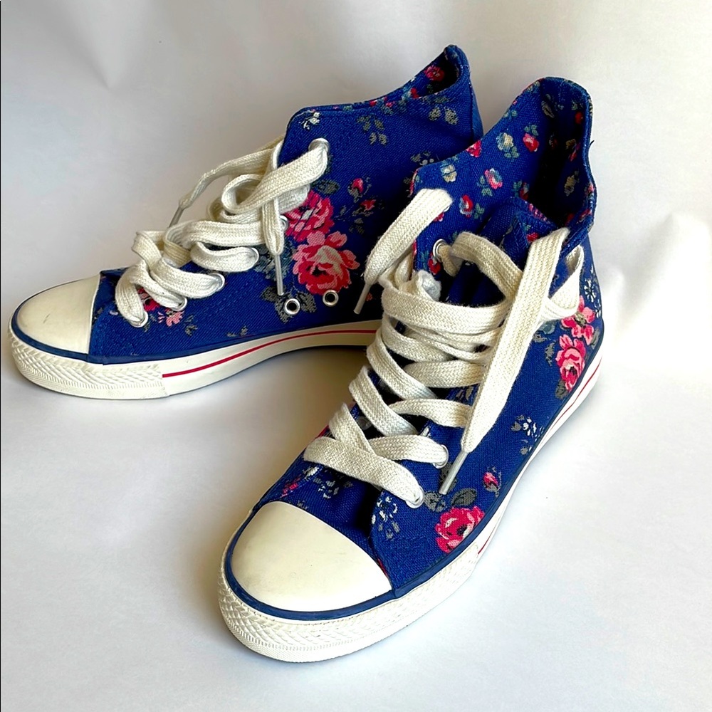 NEW Cath Kidston floral high-tops.